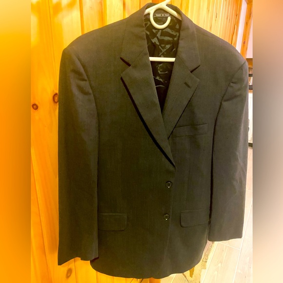 Pronto Uomo Made in Italy Men’s Gray Suit Jacket - Picture 1 of 11